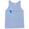 funny 80s pacman cookie monster retro gaming Tank Top
