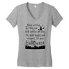 the black scotties Women's V-Neck T-Shirt