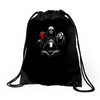 bohemian dark side Drawstring Bags