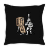metal wars solid Throw Pillow