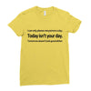 i can only please 1 person a day Ladies Fitted T-Shirt