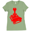 joystick game Ladies Fitted T-Shirt