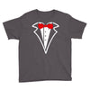 tuxedo bow Youth Tee