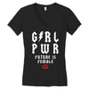 Girl Power Future Is Female Women's V-Neck T-Shirt