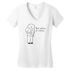 bad poetry Women's V-Neck T-Shirt