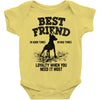 Best Friend Doberman Baby Bodysuit