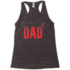 dad 2 Racerback Tank
