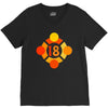 orange 18 V-Neck Tee