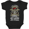 I'm A Veteran Daddy T Shirt Baby Bodysuit