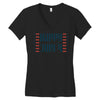 happy july 4th Women's V-Neck T-Shirt