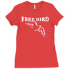 lynyrd skynard free bird ronnie van zant Ladies Fitted T-Shirt