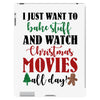 i just want to bake stuff and watch christmas movies all day iPad 3 and 4 Case