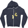 let's get naked Zipper Hoodie