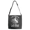 i love strippers Adjustable Strap Totes