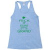 keep calm ireland Racerback Tank