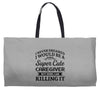 i never dreamed i would be a super cute caregiver but here i am killin Weekender Totes