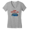 camp crystal lake Women's V-Neck T-Shirt