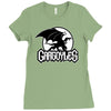 retro gargoyles cartoon Ladies Fitted T-Shirt