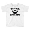 mens beard Toddler T-shirt