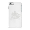 roughin' it roughing trailer camping camp iPhone 7 Case
