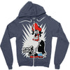 sad tee Zipper Hoodie