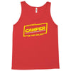 okayest camper in the galaxy funny camping Tank Top