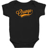 orange Baby Bodysuit
