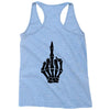 Flipping Someone Off Racerback Tank