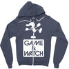 game &amp; watch tribute Zipper Hoodie