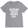 Winning Never Grows Old V-Neck Tee