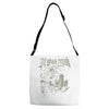 all shall perish bird flu Adjustable Strap Totes