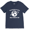 the rotation of the earth V-Neck Tee