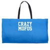 crazy mofos Weekender Totes