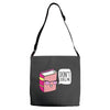 no judging! Adjustable Strap Totes