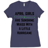 April Girls Ladies Fitted T-Shirt