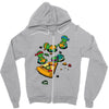pizza lover Zipper Hoodie