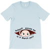 March Peeking Out Baby Boy T-Shirt
