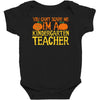 kindergarten teacher Baby Bodysuit