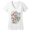 nerd attack Women's V-Neck T-Shirt