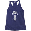 motorbike life behind bars Racerback Tank