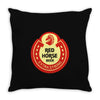 red horse extra strong beer Throw Pillow