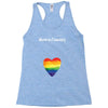 Worth The Wait Rainbow Racerback Tank