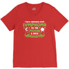 I Love Someone with Lymphoma Cancer to The Moon and Back to Infinity V-Neck Tee