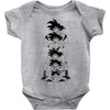 dragonball goku Baby Bodysuit