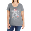 Though She Be But Little She Is Fierce Ladies Curvy T-Shirt