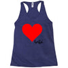 Besties Heart Family Matching Racerback Tank