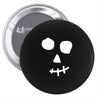 face skull Pin-back button