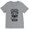 Life After Death Mess With My Mom V-Neck Tee