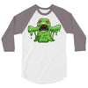 toxic monster 2 3/4 Sleeve Shirt