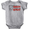 buy me a shot i'm tying the knot cute Baby Onesie